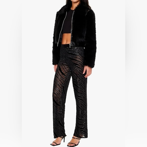 Women's Sheer Zebra Flare Hot Pants🔥 - Picture 1 of 4